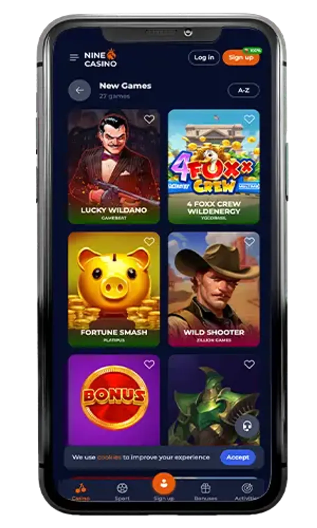 NineCasino-app